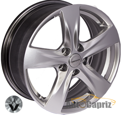 Диски Replica Renault SSL423 HS R17 W6.5 PCD5x114.3 ET40 DIA66.1
